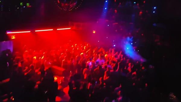 View from upstairs at Marquee