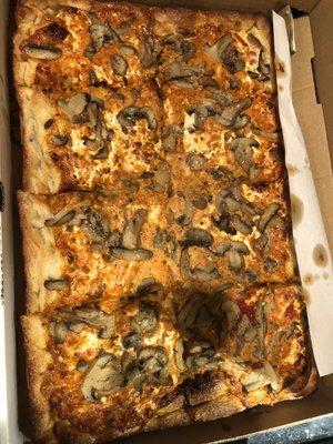 Vodka Pie wit mushrooms