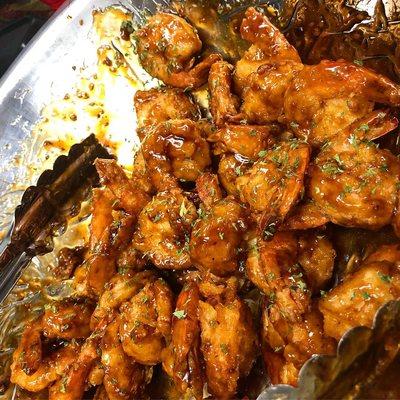 Fried Shrimp Tossed In Any Sauce You Want