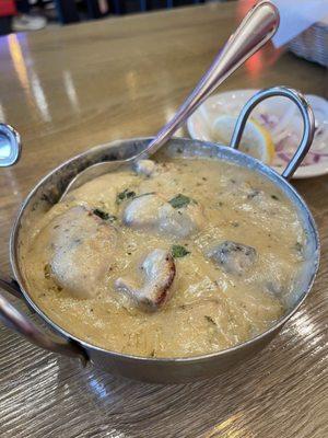 Murgh Malai chicken