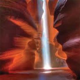 Experience the amazing sandstone formations of Antelope Slot Canyon.