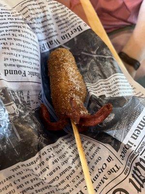 Korean  corn dog