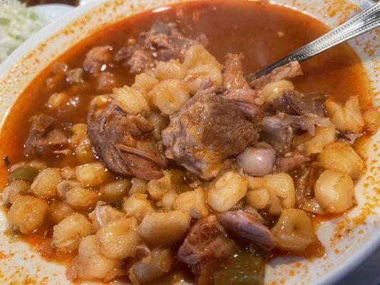 Pozole, amazing