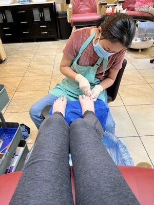 Pedicure!