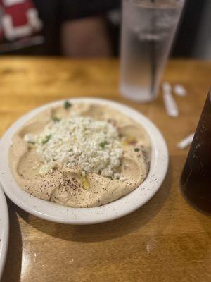 Hummus Dip and Feta cheese