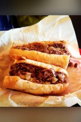 This is what a cheesesteak is supposed to look like, and it's in Tucson, AZ, NOT at SIR pizza.