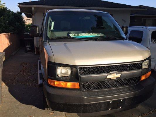 2008 Chevy express. 95k miles for 10k! Love our new Van!