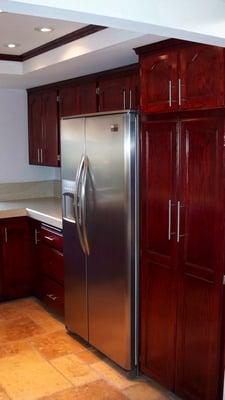 Kitchen Cabinet Refinish