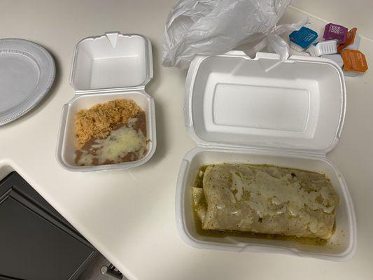 Burro Bronco burrito [$12, 4.5 stars]