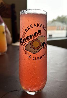 Rosé mimosa