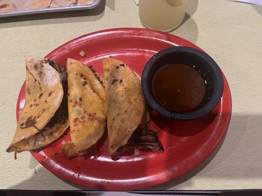 Everyone is getting on the birria taco train, and these are FABulous!