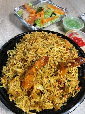 122. Shrimp Biryani