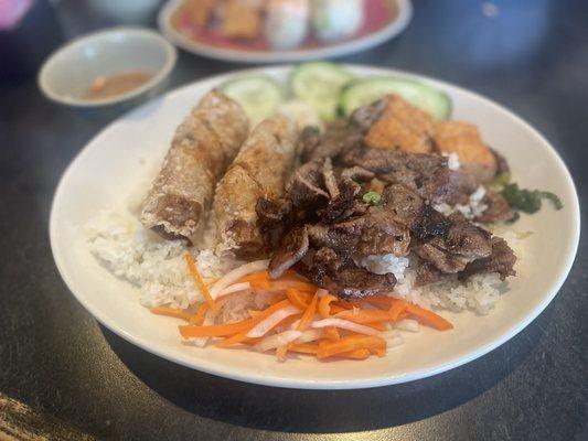 Grilled Pork w/Rice