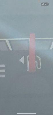 Gas is exactly at 9/16th a tank. Right above half way as you can see from the white mark showing to the left of the red indicator. Scammers!