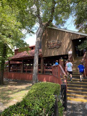 Entrance to Runaway Mine Train