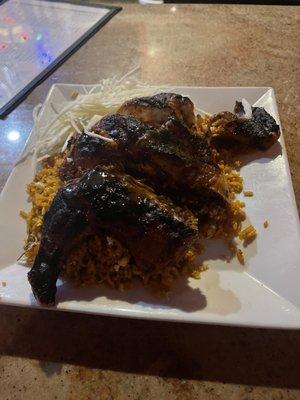 Jerk chicken fried rice