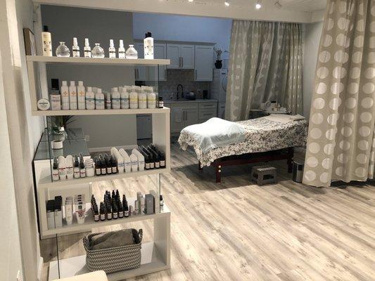 The beautiful acne treatment studio.