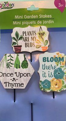 Cute plant signs!