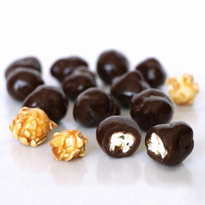 Chocolate covered caramel popcorn.