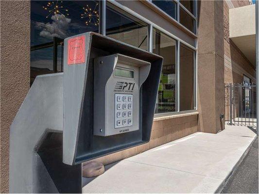 Keypad - Extra Space Storage at 7501 Holly Ave NE, Albuquerque, NM 87113