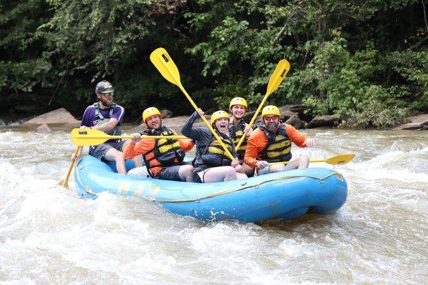 White water rafting  Brett-guide with OAR Benton, TN