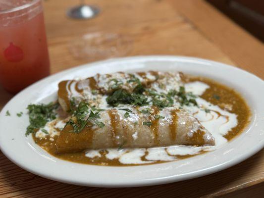 Chicken & Cheese Enchiladas