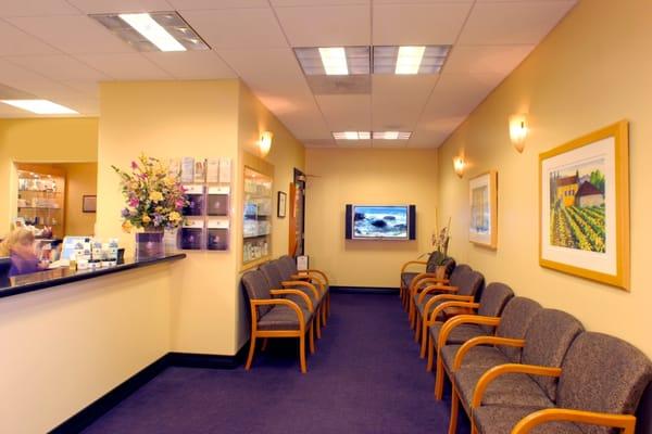 OC Dermatology reception area