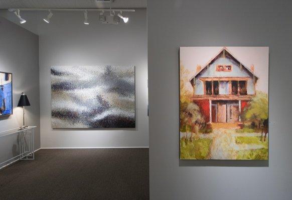 Paintings by Henry Callahan and Randy Akers at Reinike Gallery