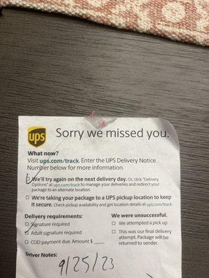 UPS Customer Center