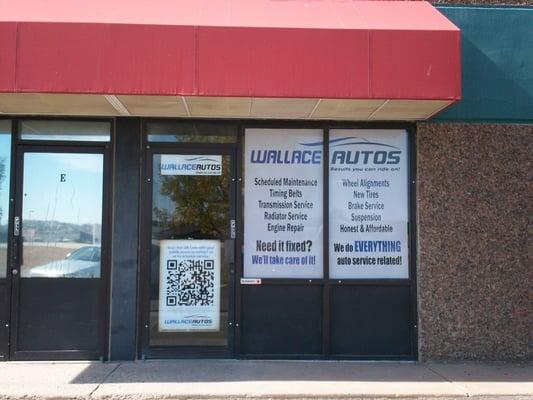 Wallace Autos storefront