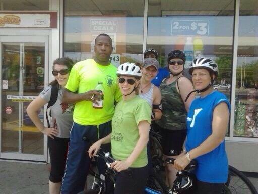 Group bike outing!