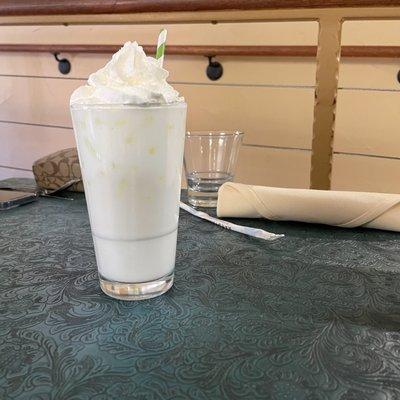 Italian vanilla cream soda