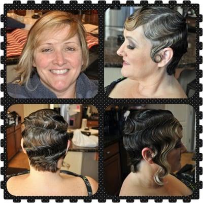 Formal/Glam Look with Custom Hair Style