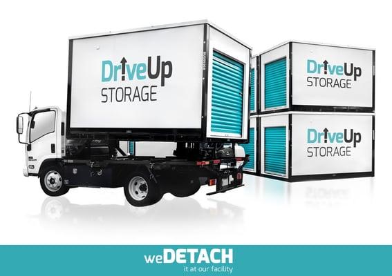 weDETACH - your unit from the truck at our local facility, Verona, NJ