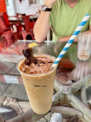 Iced Cuban coffee