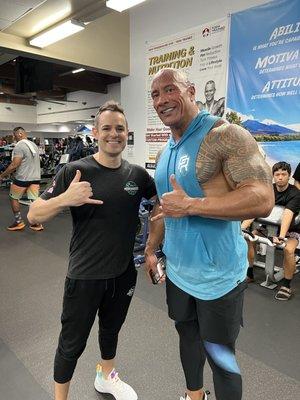 "Maui Powerhouse Gym is forever one of my all time favs" - The Rock on his IG.