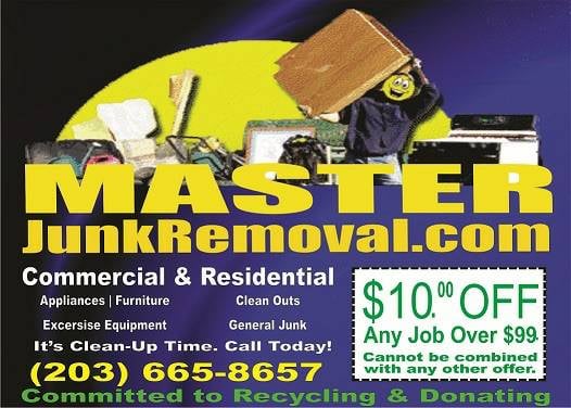 SAVE with Master Junk Removal coupon Connecticut!