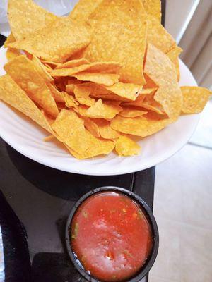 Chips and salsa.