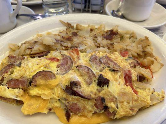 Chorizo Omelette