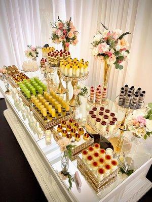 Dessert table