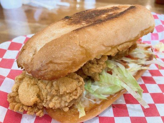 Po-boy w Oysters