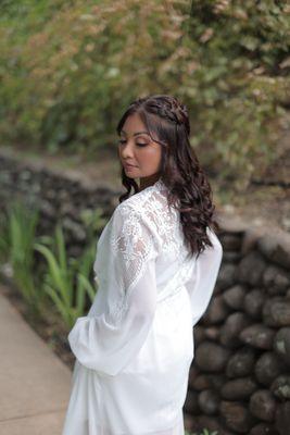 bridal hair