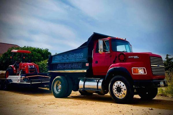 Dump Truck and Tractor Trailer