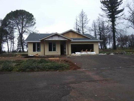 Another beautiful roof for HiLine homes in Paradise Ca. Done by Mackney Roofing.