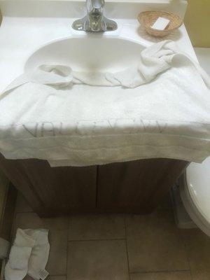 And the valley inn towel draped on the sink..