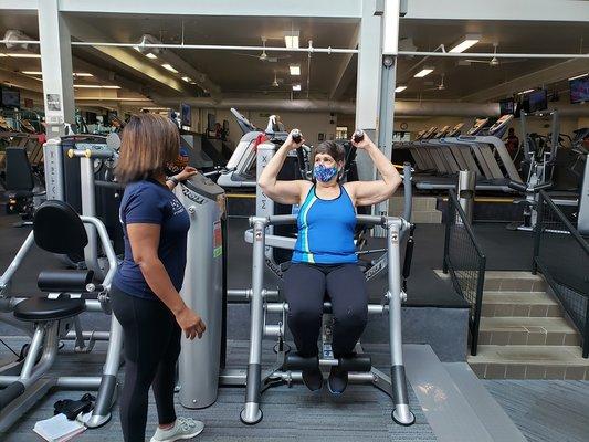 Personal training can be done in-person, virtually, outdoors or in one of our private studios!