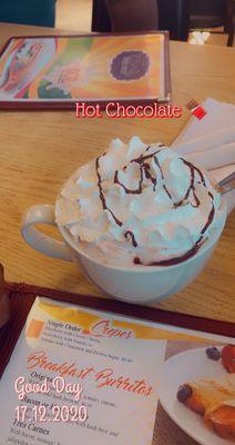 Hot chocolate is great!