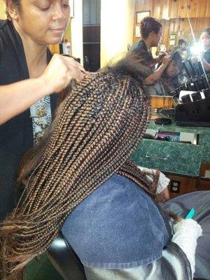 Braids by Stylist Cherie