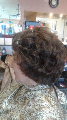 Woman's Perm