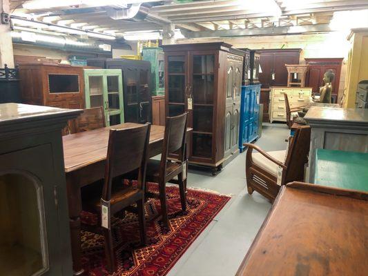 Hundreds of pieces of unique furniture